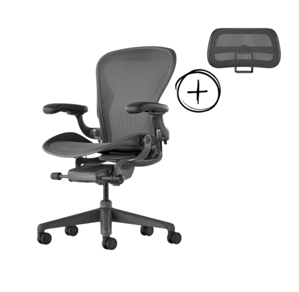 Aeron Remastered Graphite inkl. Atlas Headrest
