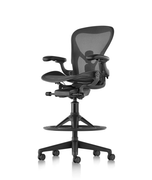 Herman Miller Aeron Stool - Graphite