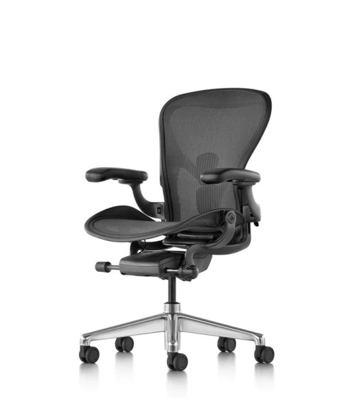 Aeron Remastered Chair Graphite / high / full tilt / adj arms