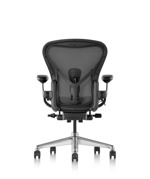 Aeron Remastered Chair Graphite / high / full tilt / adj arms