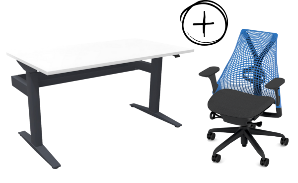 Gaming Sayl + Ratio Schreibtisch