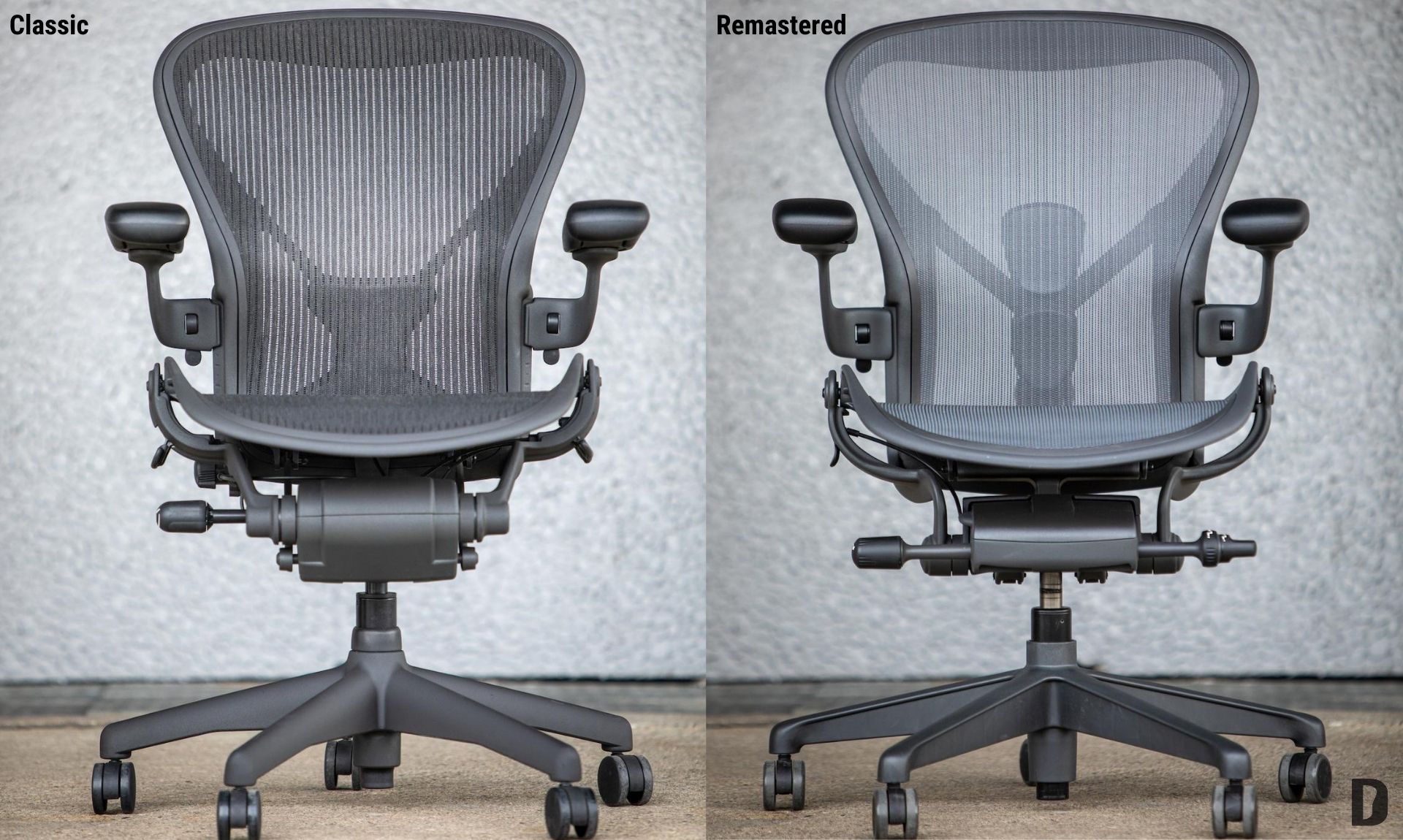 omfatte Sanctuary komedie Aeron Classic vs. Remastered – Differences & Innovations