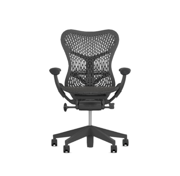 Mirra 2 Chair / KD / Std hgt / Full tilt / Hgt adj arms