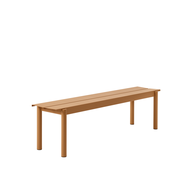 Linear Steel Bench - 170x34 cm