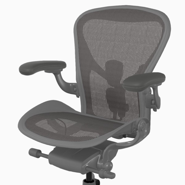 Leder-Armauflagen für den Aeron Remastered (2er-Set)