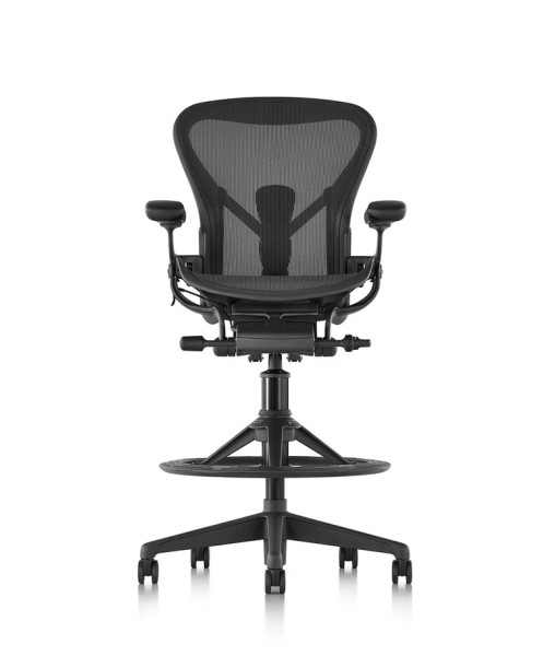 Herman Miller Aeron Stool - Graphite