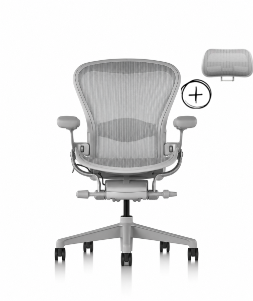 Aeron Remastered Mineral inkl. Atlas Headrest