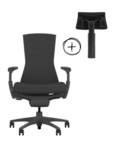 Embody Graphite Medley Cinder inkl. Atlas Headrest