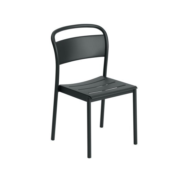 Linear Steel Side Chair