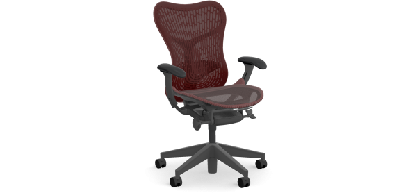 Herman Miller Mirra 2 Graphite (Butterfly) - Muster