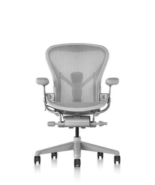 B Aeron Remastered Mineral Chair / high / full tilt / adj arms