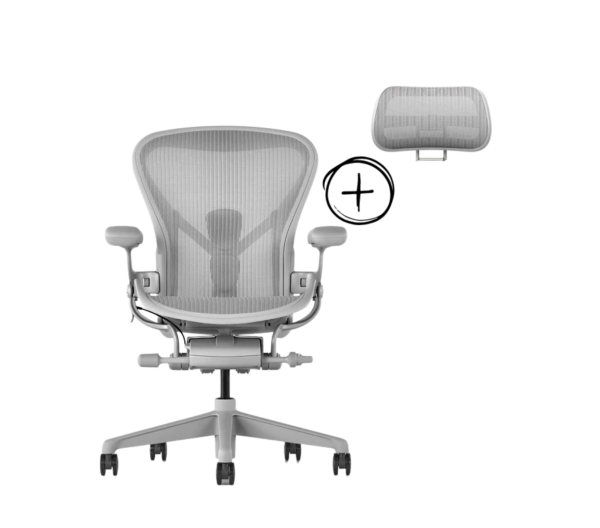 Aeron Remastered Mineral inkl. Atlas Headrest