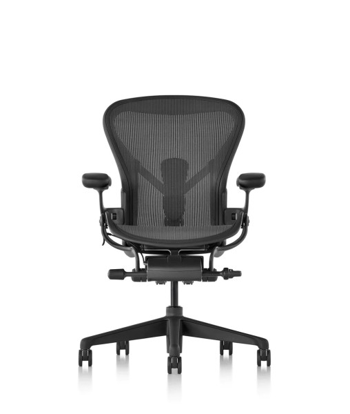 Aeron Remastered Chair Onyx / high / full tilt / adj arms
